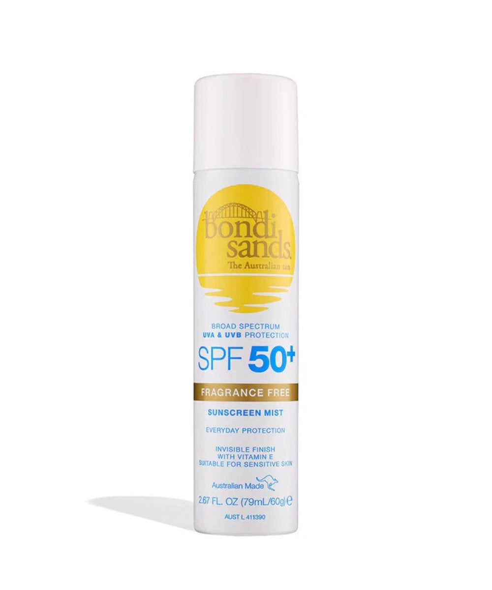 Bondi Sands SPF 50+ Fragrance Free Face Mist 