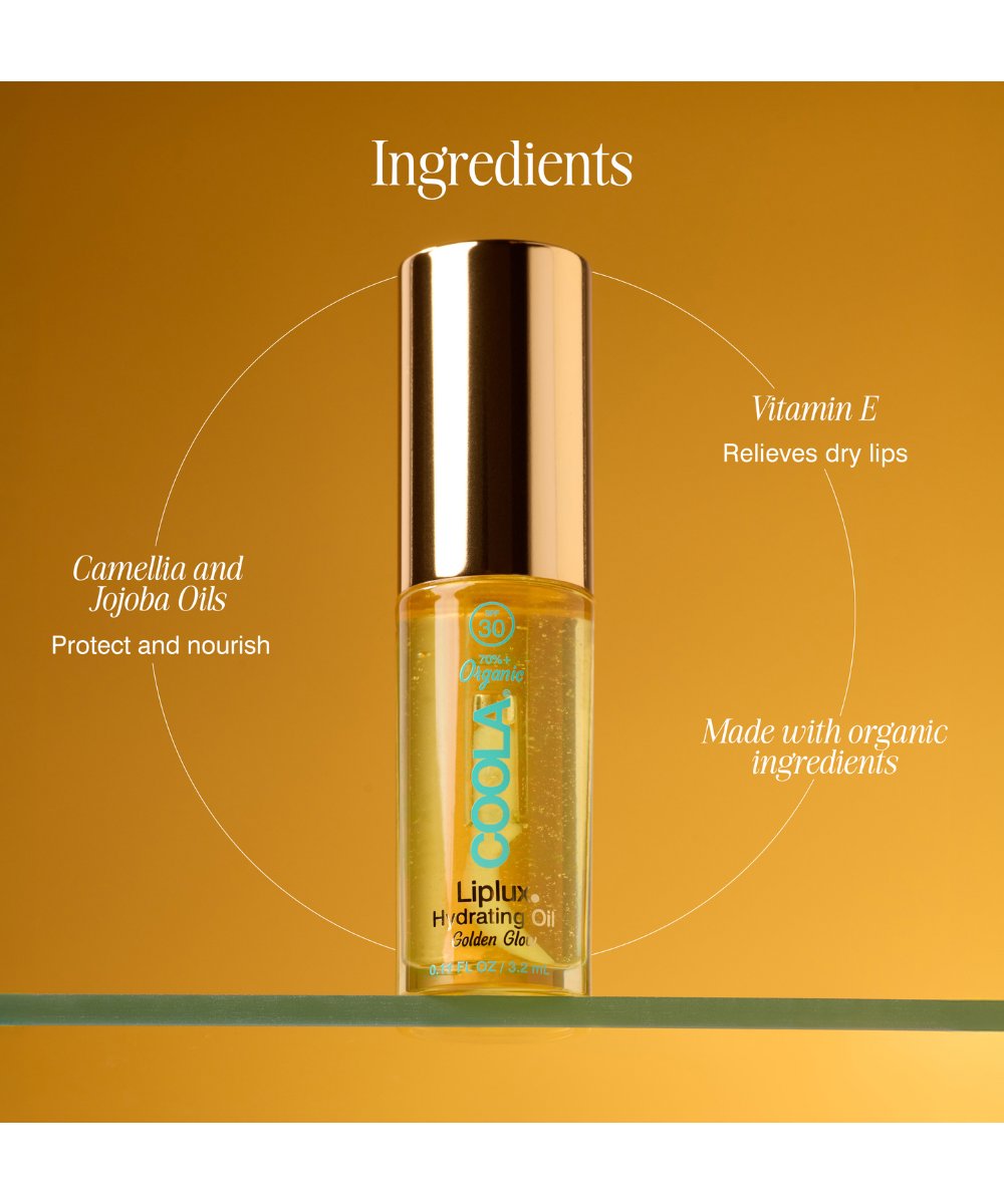 COOLA Liplux® Hydrating Lip Oil SPF30 