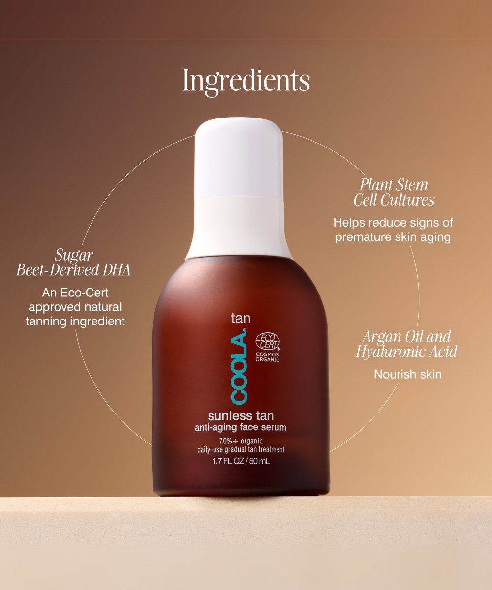 COOLA Organic Sunless Tan Anti-Aging Face Serum 
