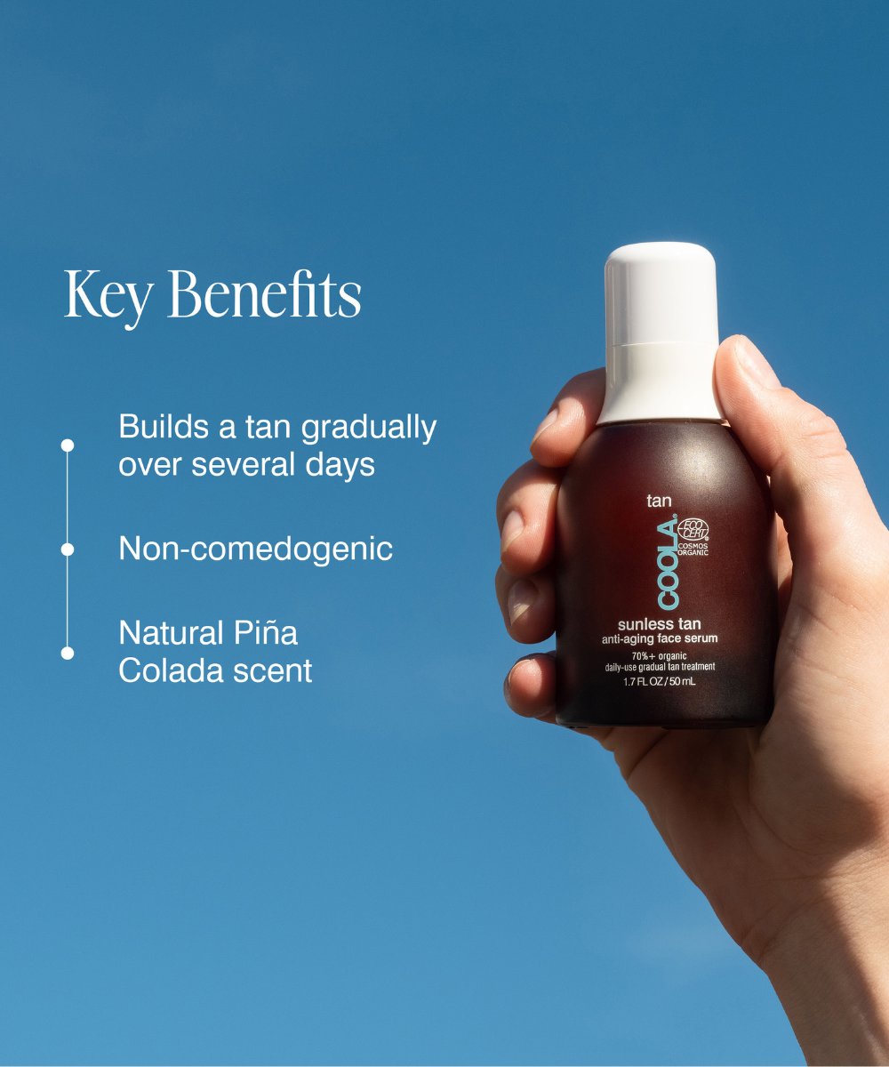 COOLA Organic Sunless Tan Anti-Aging Face Serum 