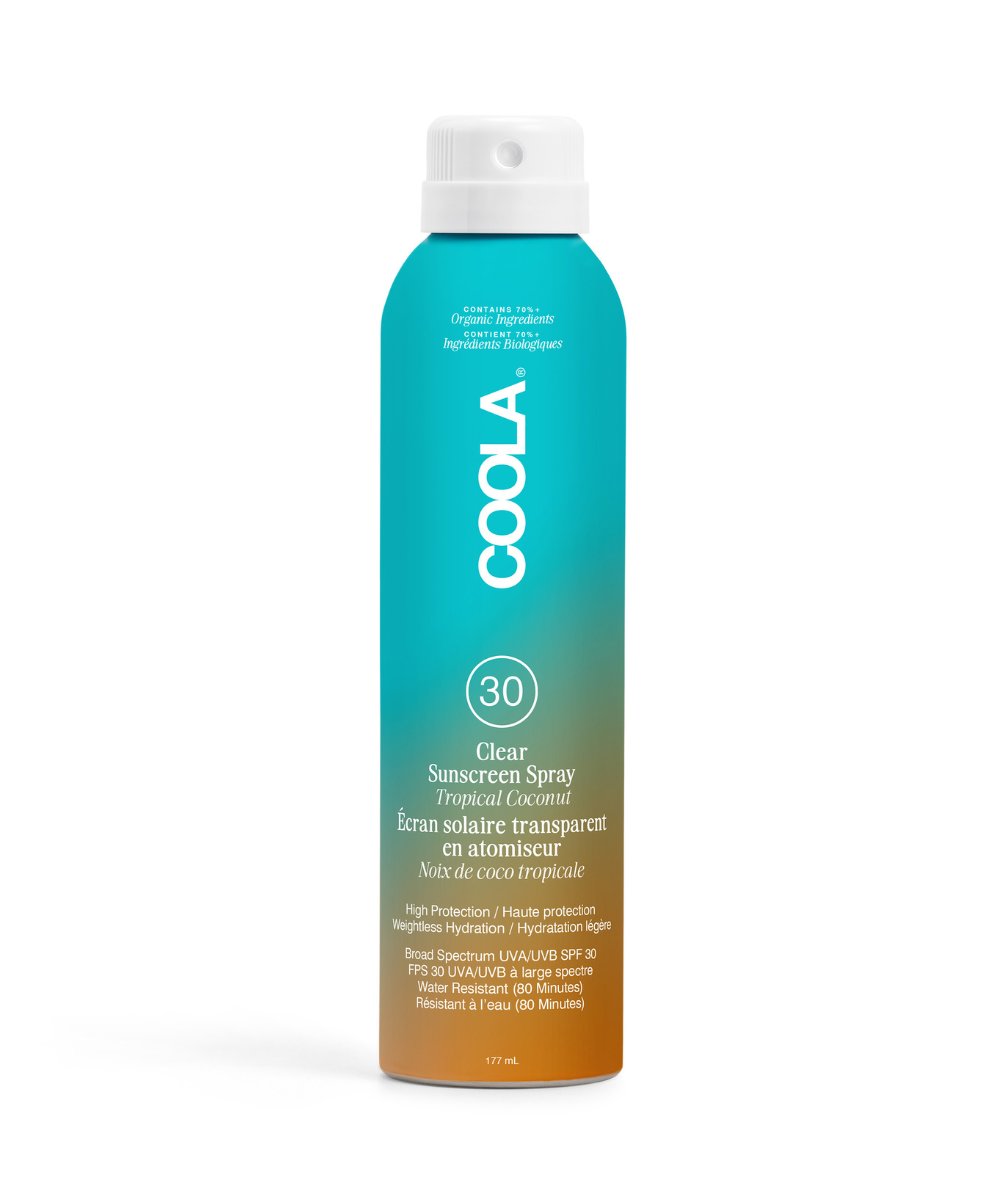COOLA Sport Continuous Spray SPF30 Tropical Coconut 
