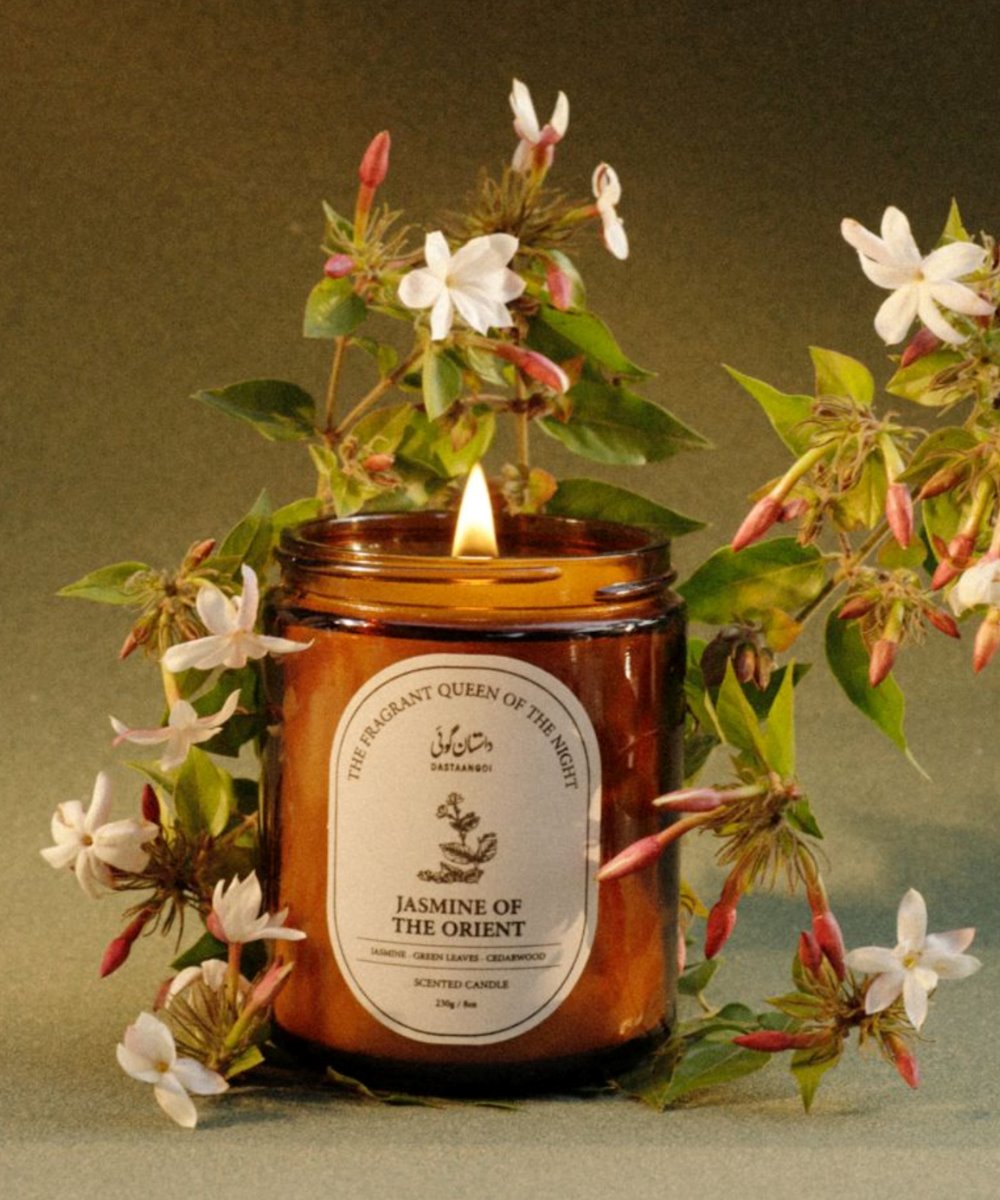Dastaangoi Jasmine of the Orient Scented Candle 