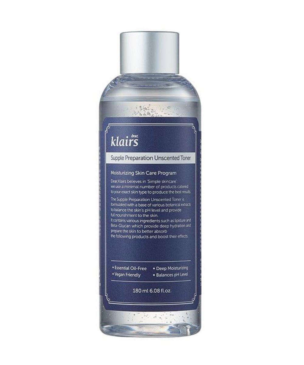 Dear Klairs Supple Preparation Unscented Toner 