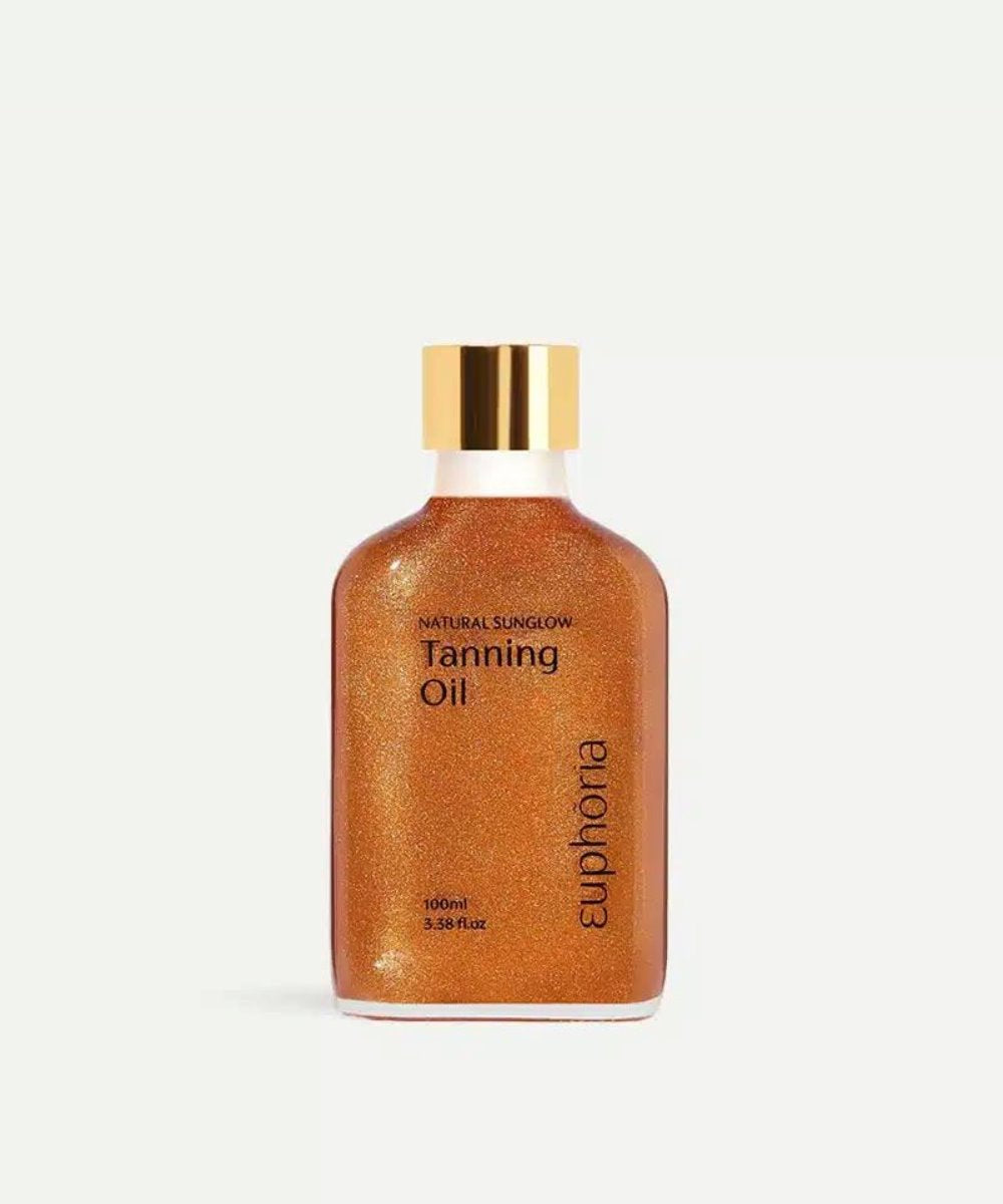 Euphoria Sunglow Natural Tanning Oil - Bronze Shimmer Sunglow 100ml 