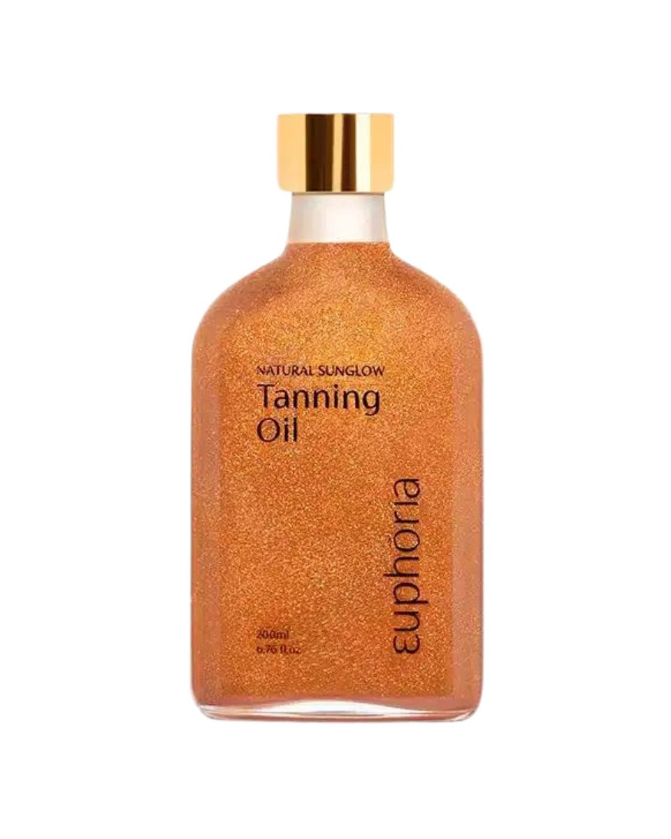 Euphoria Sunglow Natural Tanning Oil - Bronze Shimmer Sunglow 