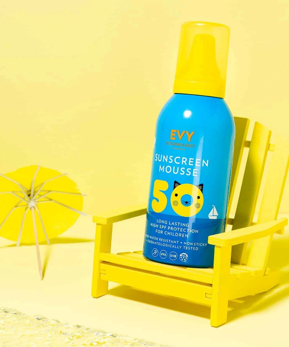 Evy Technology Sunscreen Mousse SFP50 Kids 