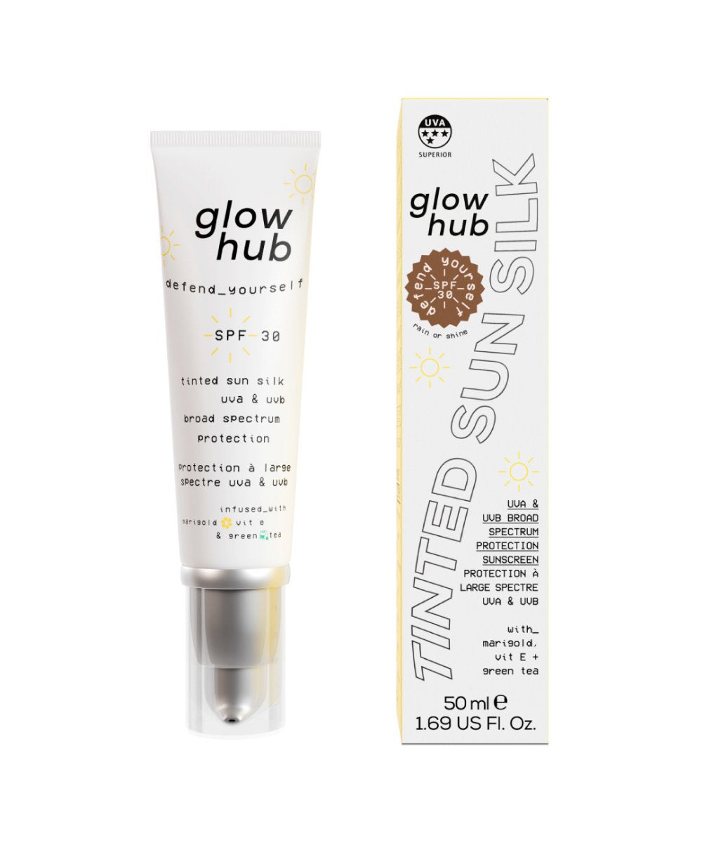 Glow Hub Glow Hub Defend Yourself Face Sunscreen Tinted SPF30 Rain or Shine 