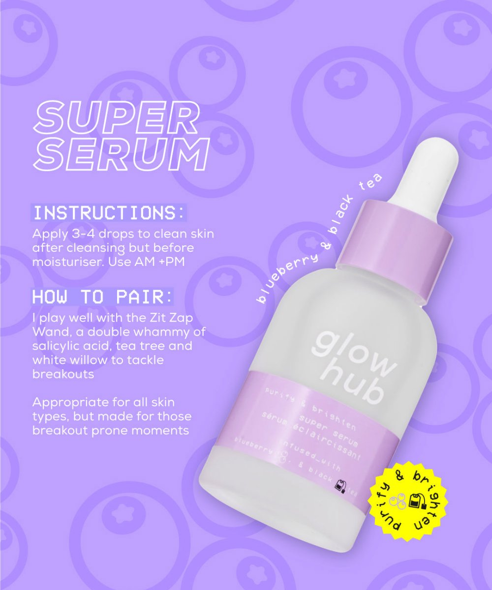 Glow Hub Glow Hub Purify & Brighten Super Serum 30ml 