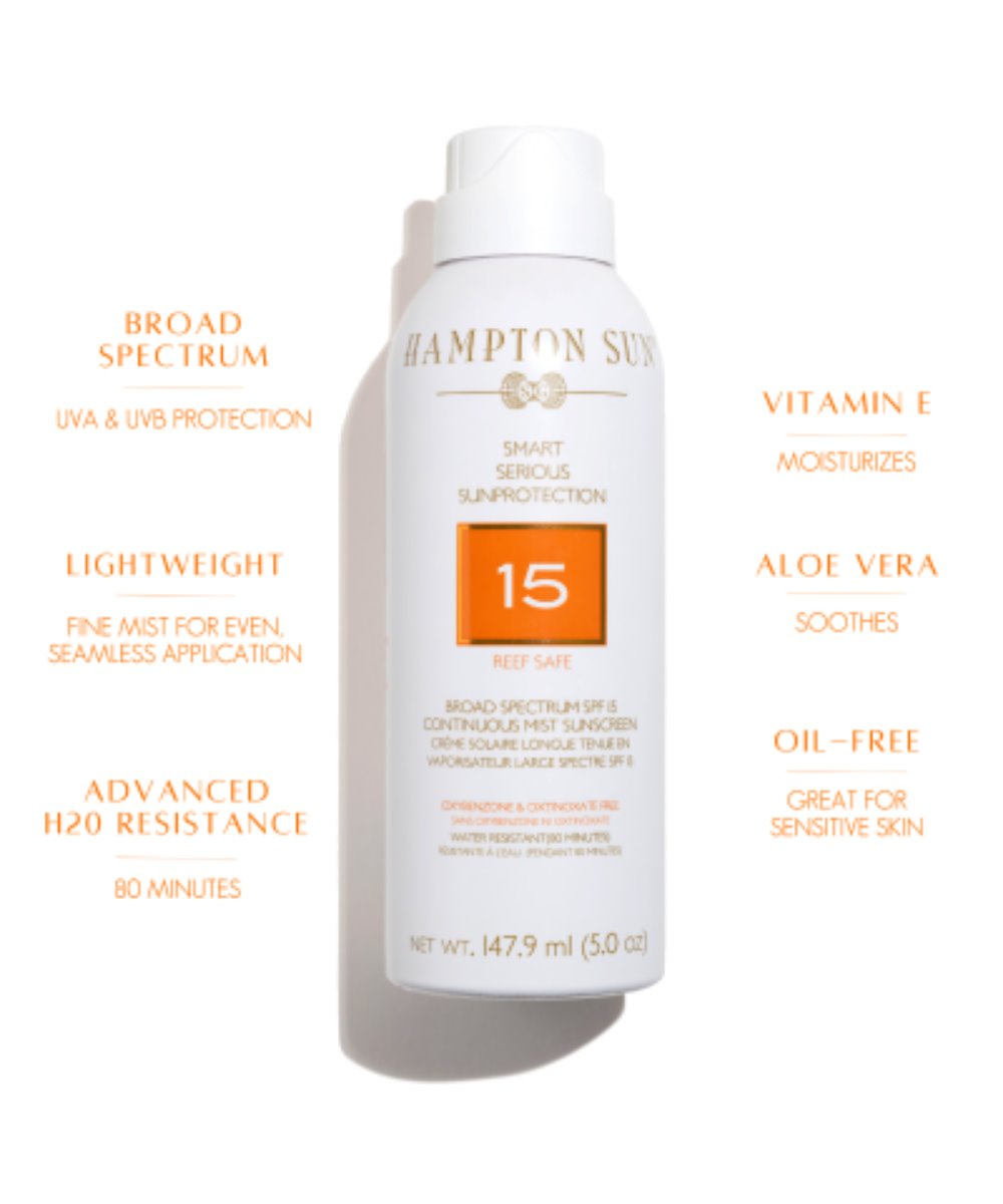 Hampton Sun SPF 15 Continuous Mist 