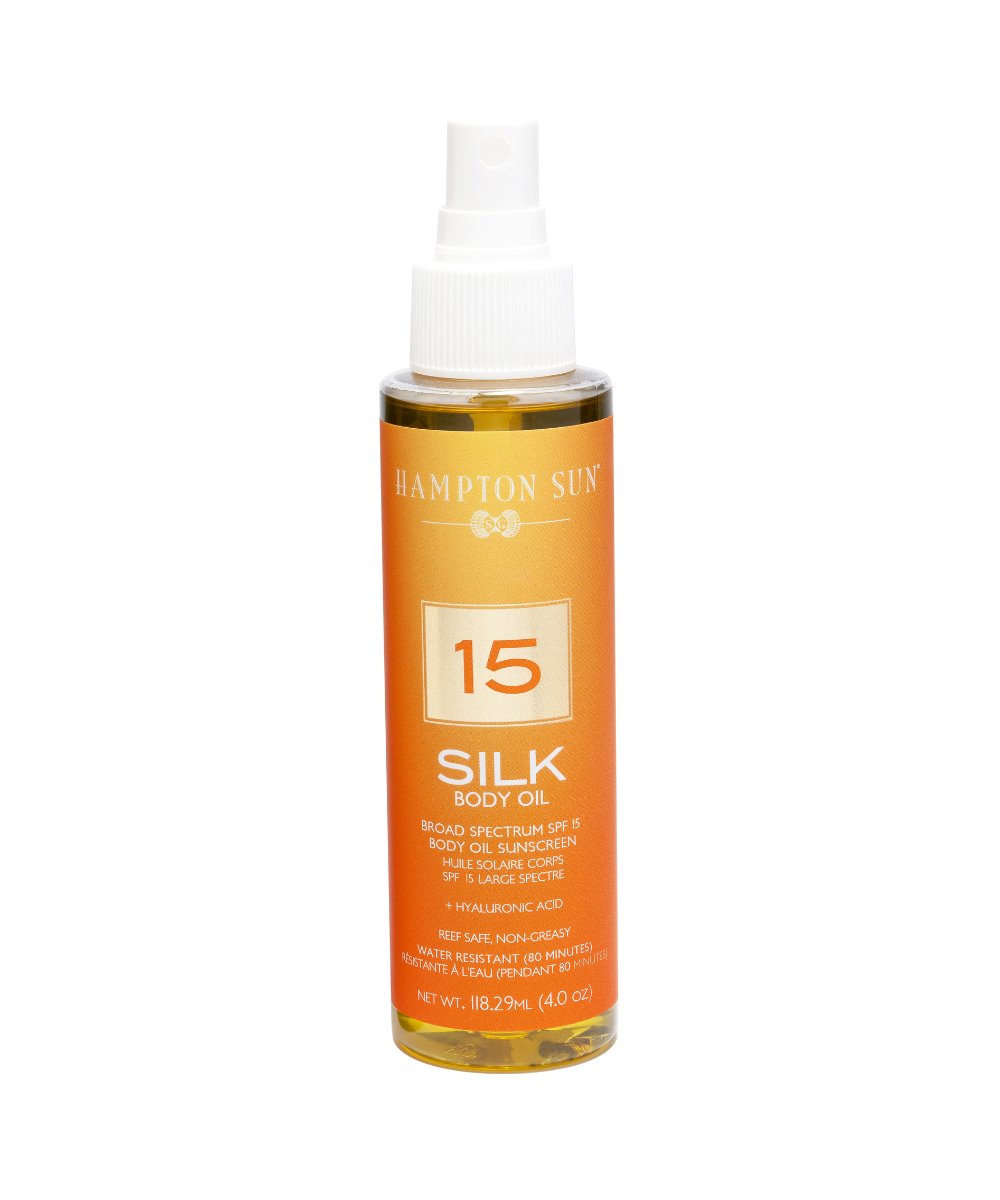 Hampton Sun SPF 15 Silk Body Oil 