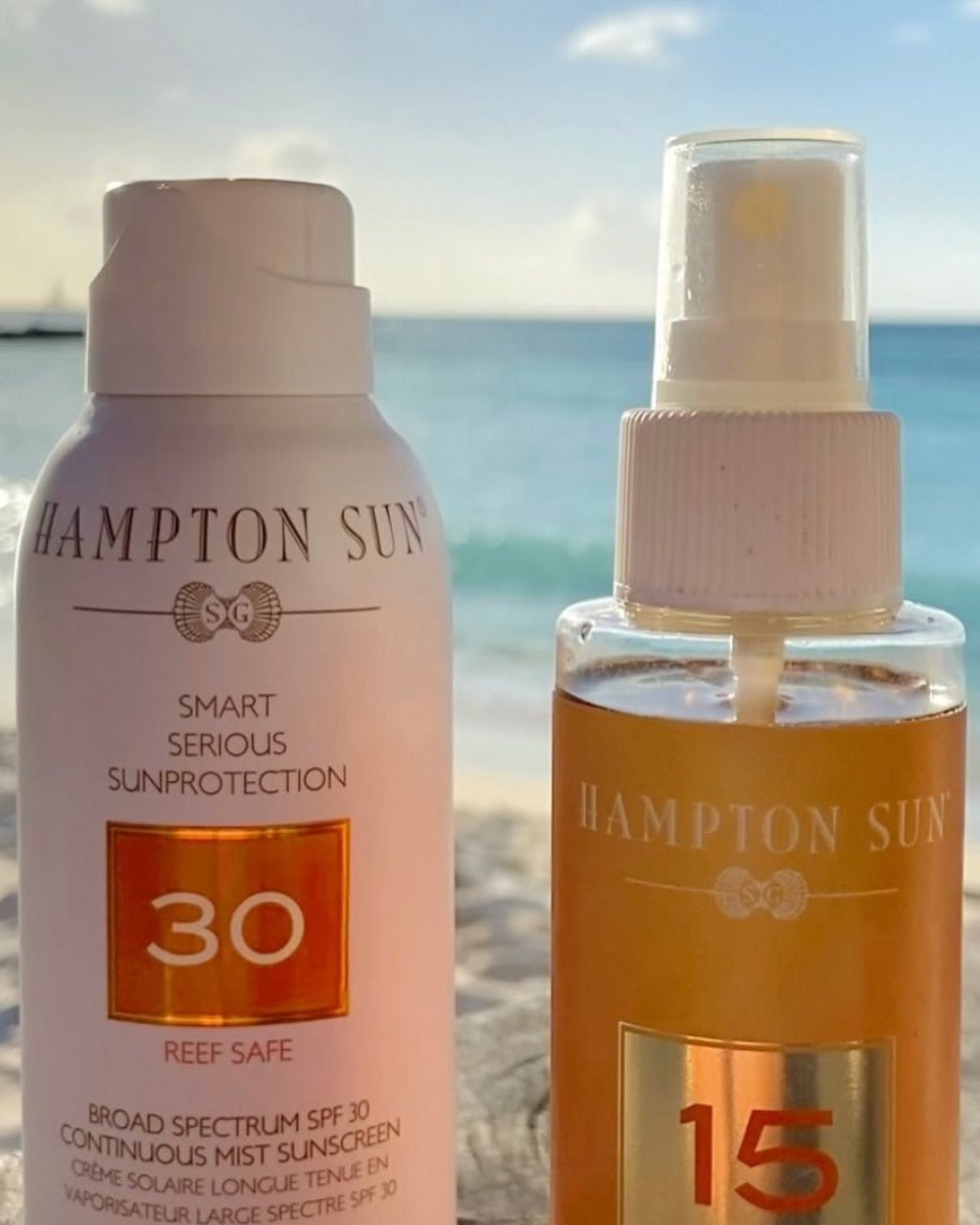 Hampton Sun SPF 15 Silk Body Oil 