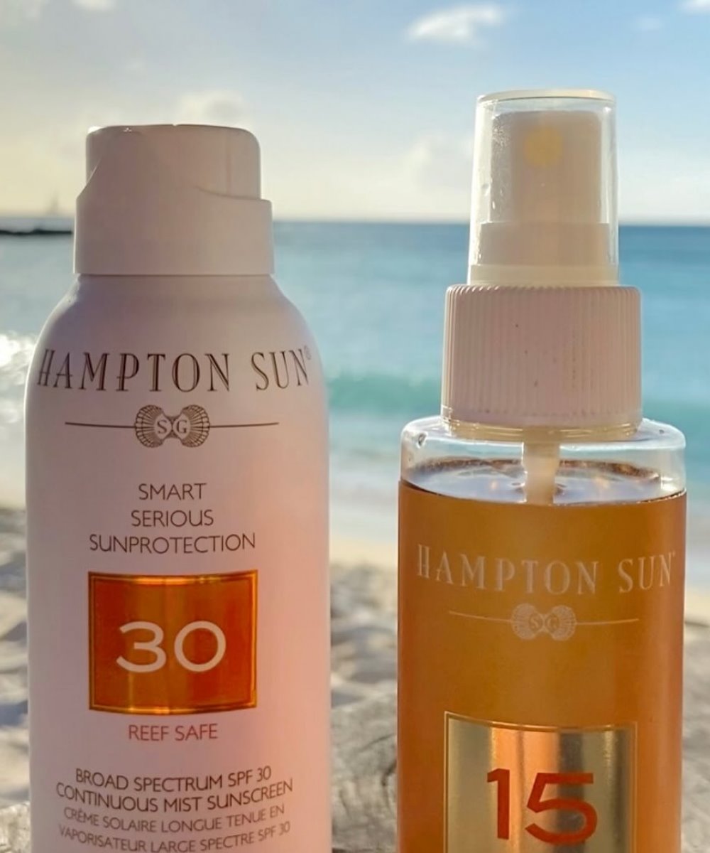 Hampton Sun SPF 15 Silk Body Oil 