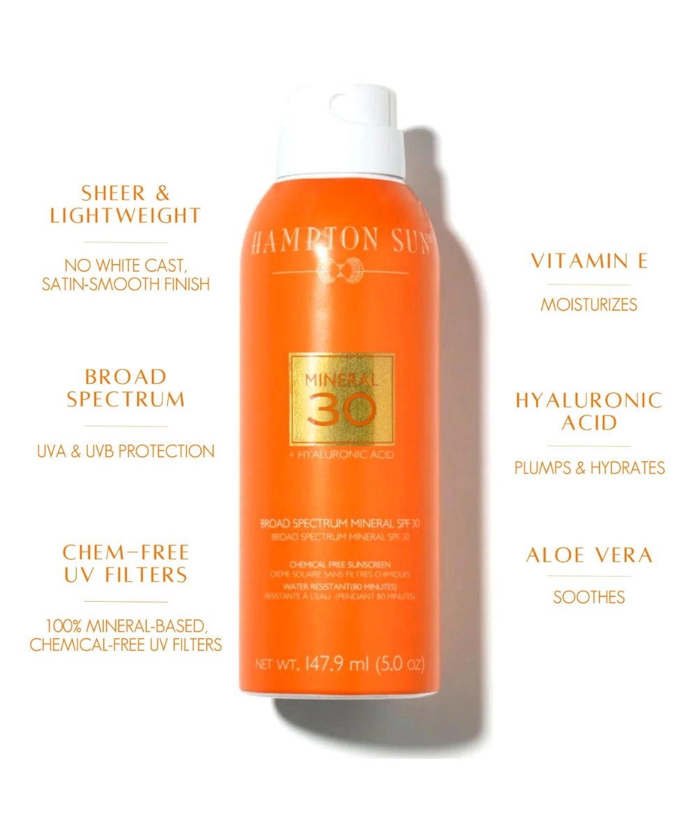 Hampton Sun SPF 30 Mineral Mist 