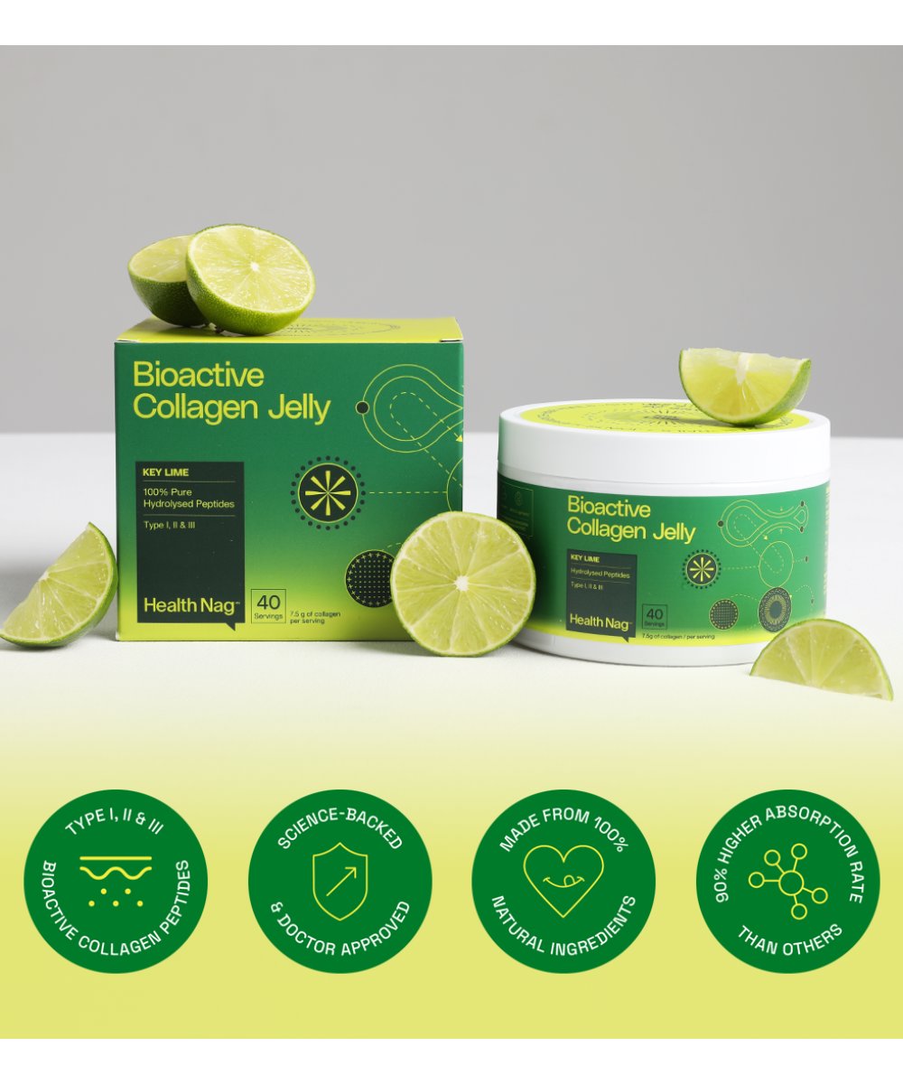 Health Nag Bioactive Collagen Jelly - Key Lime 