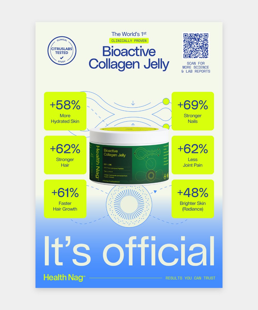 Health Nag Bioactive Collagen Jelly - Key Lime 