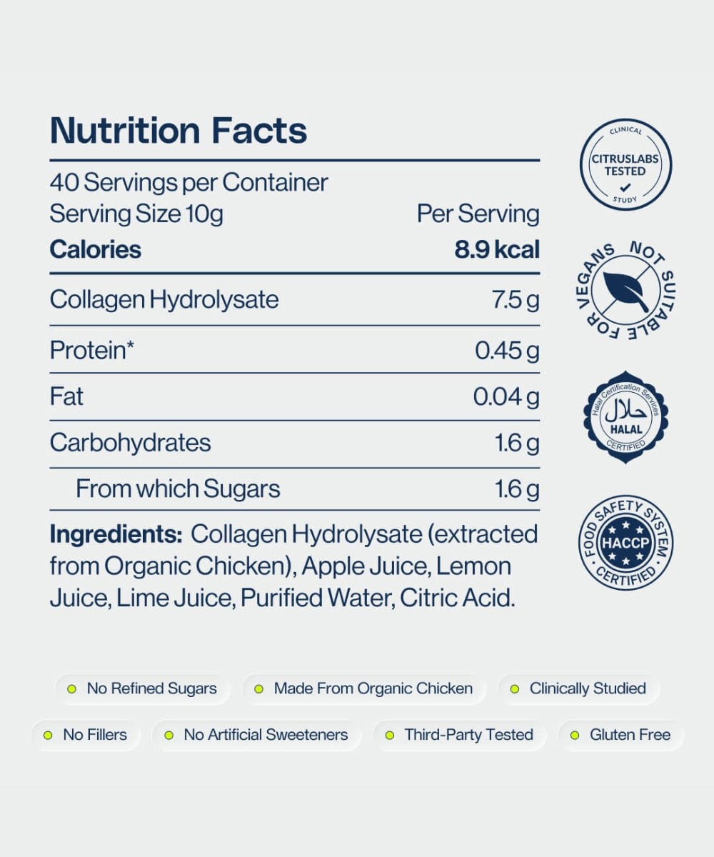 Health Nag Bioactive Collagen Jelly - Key Lime 