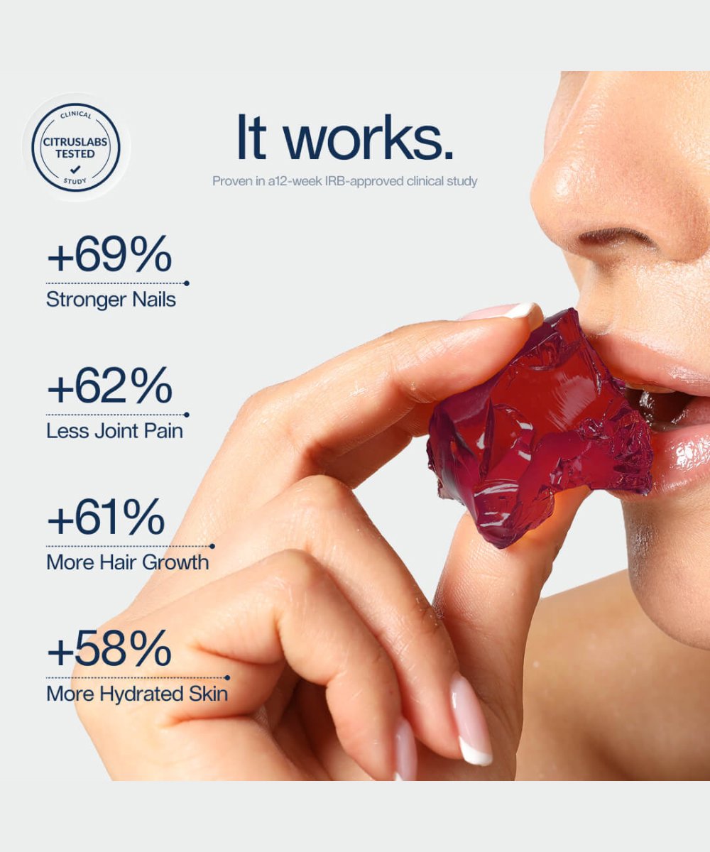 Health Nag Bioactive Collagen Jelly - Pomegranate 