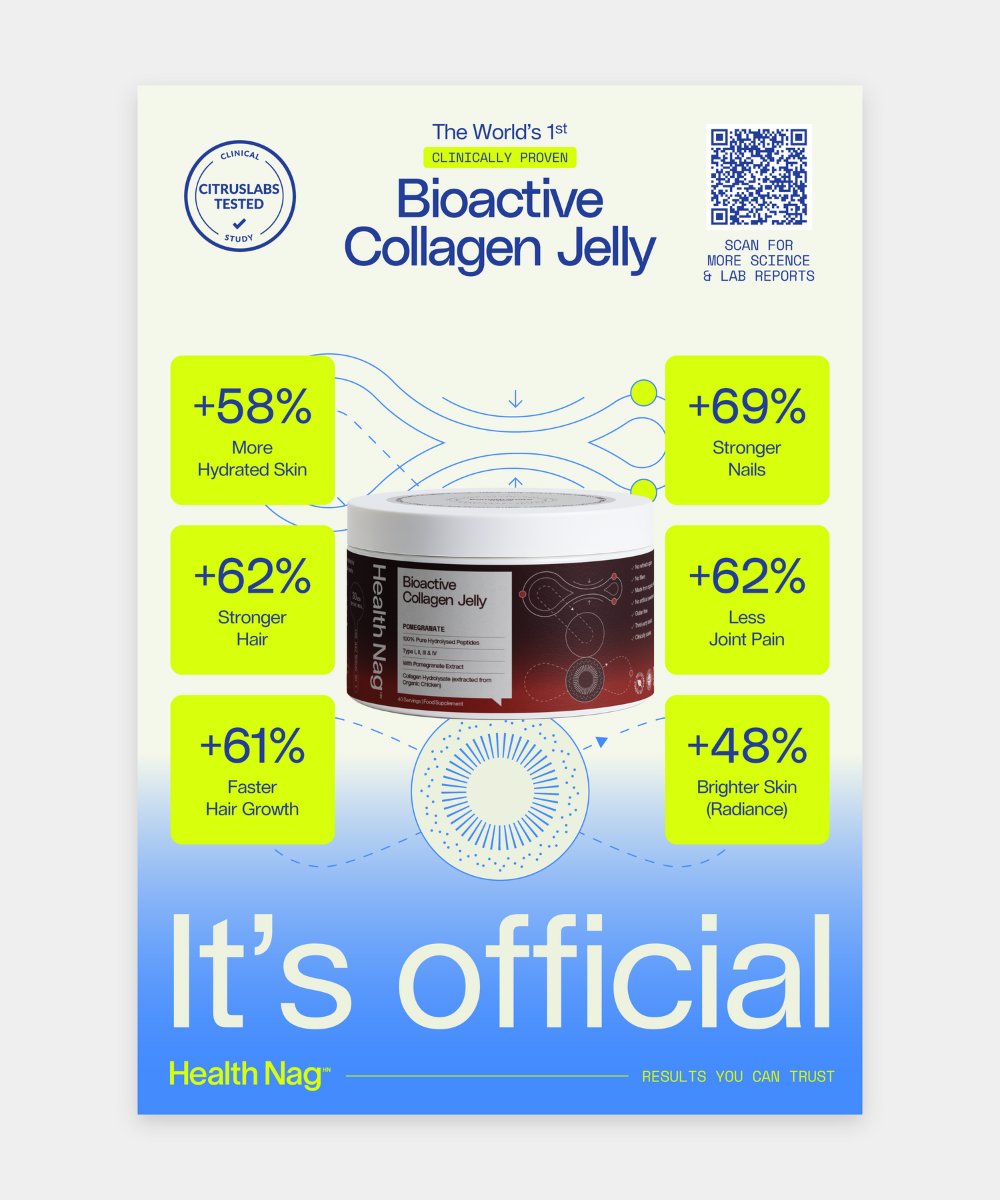 Health Nag Bioactive Collagen Jelly - Pomegranate 