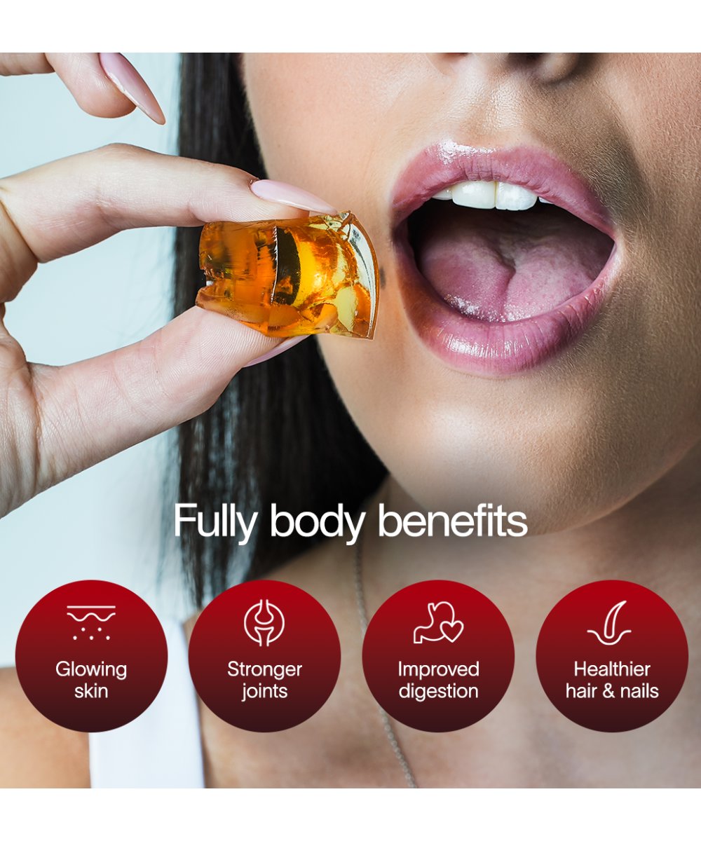Health Nag Bioactive Collagen Jelly - Pomegranate 