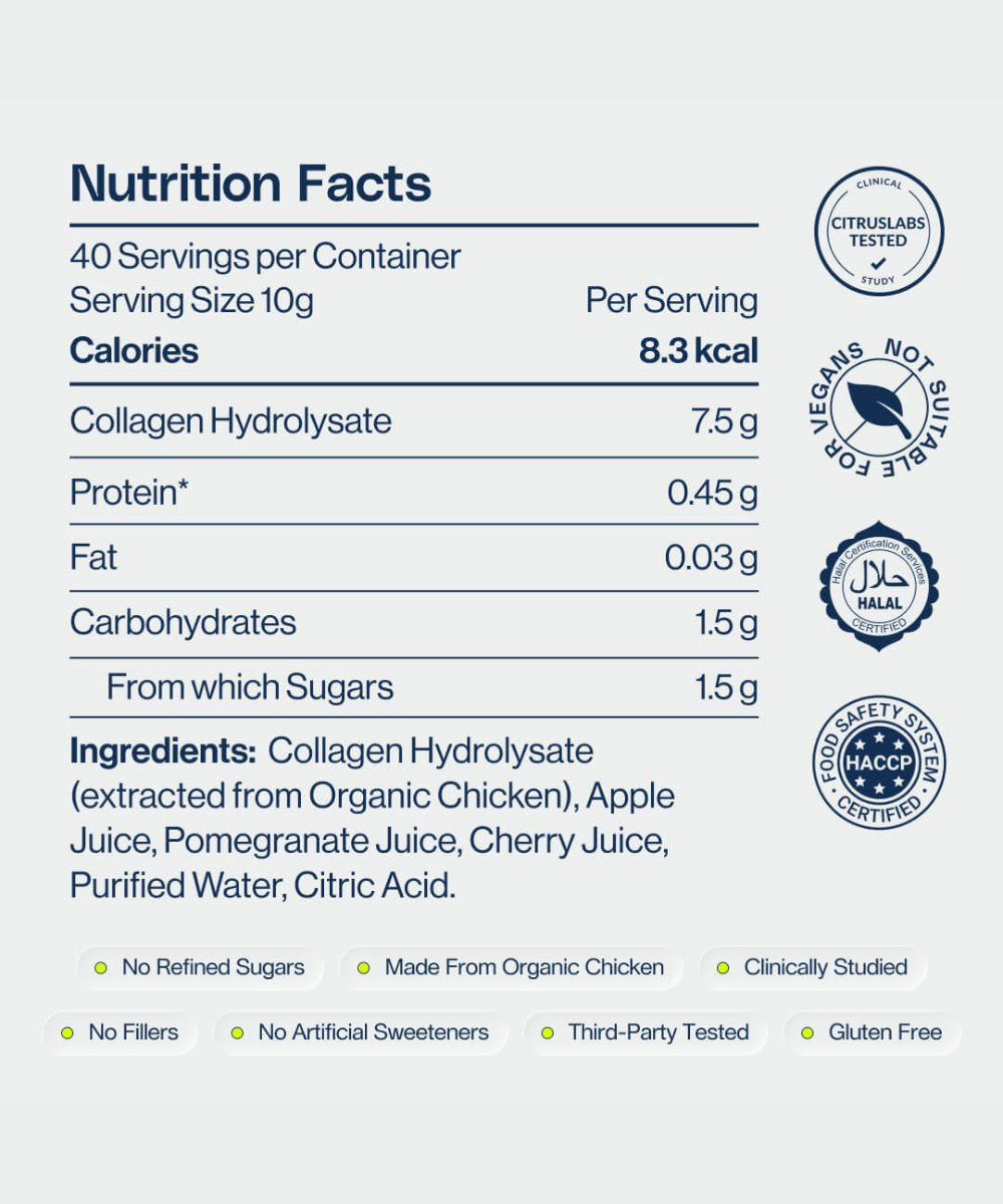 Health Nag Bioactive Collagen Jelly - Pomegranate 