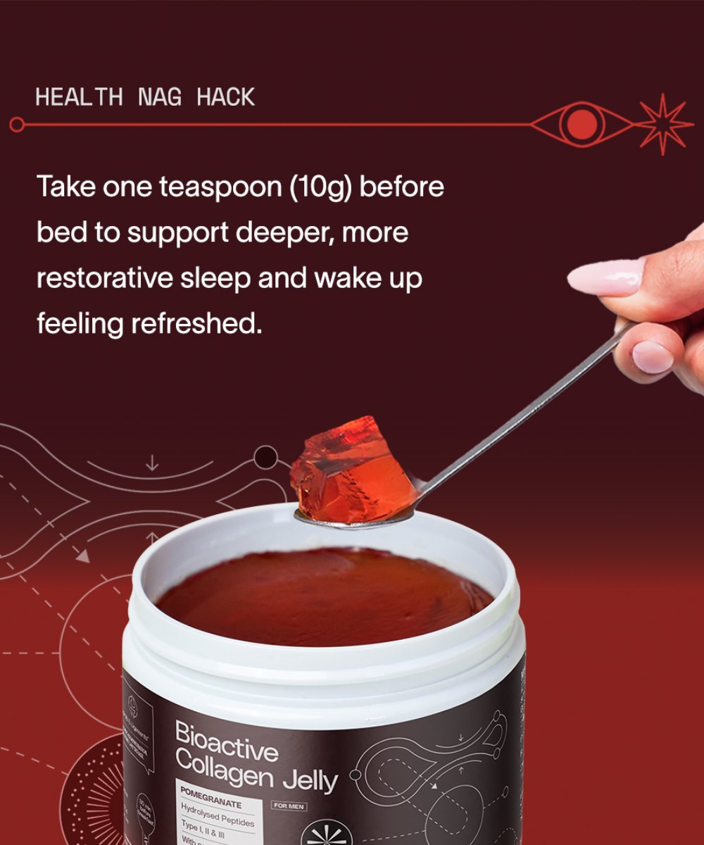 Health Nag Bioactive Collagen Jelly - Pomegranate 