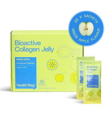 Health Nag Bioactive Collagen Jelly Sachets – Green Apple 