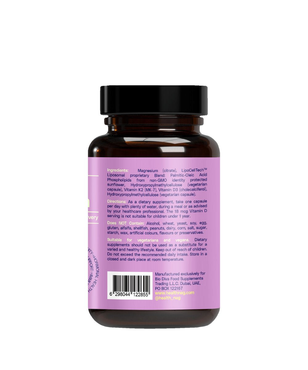 Health Nag Liposomal D3+K2+ Magnesium 