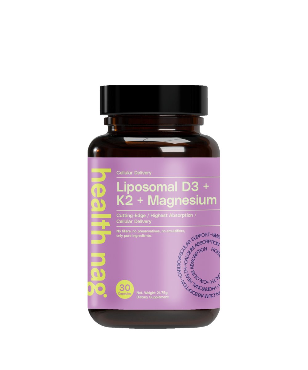Health Nag Liposomal D3+K2+ Magnesium 