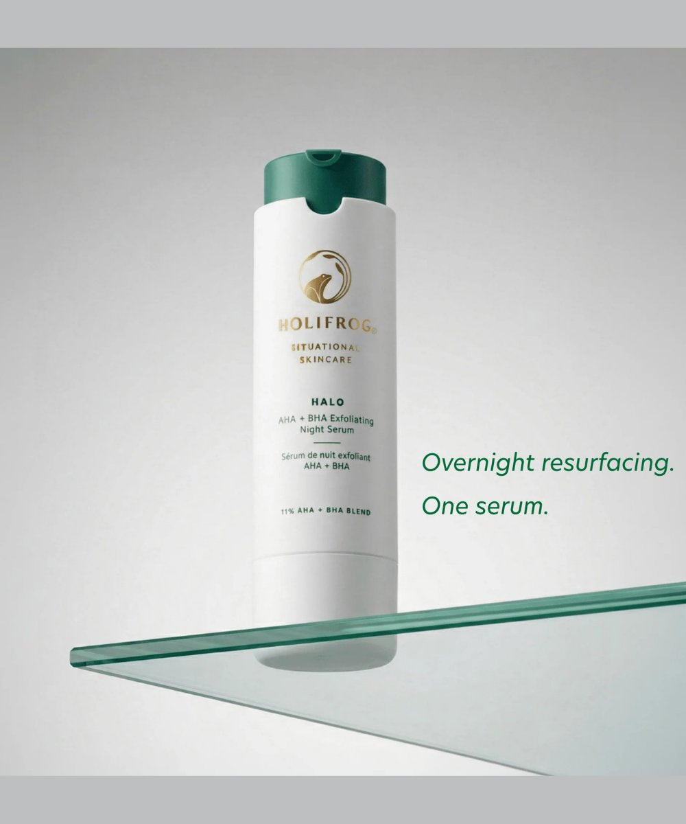 HoliFrog Halo AHA+BHA Evening Serum 