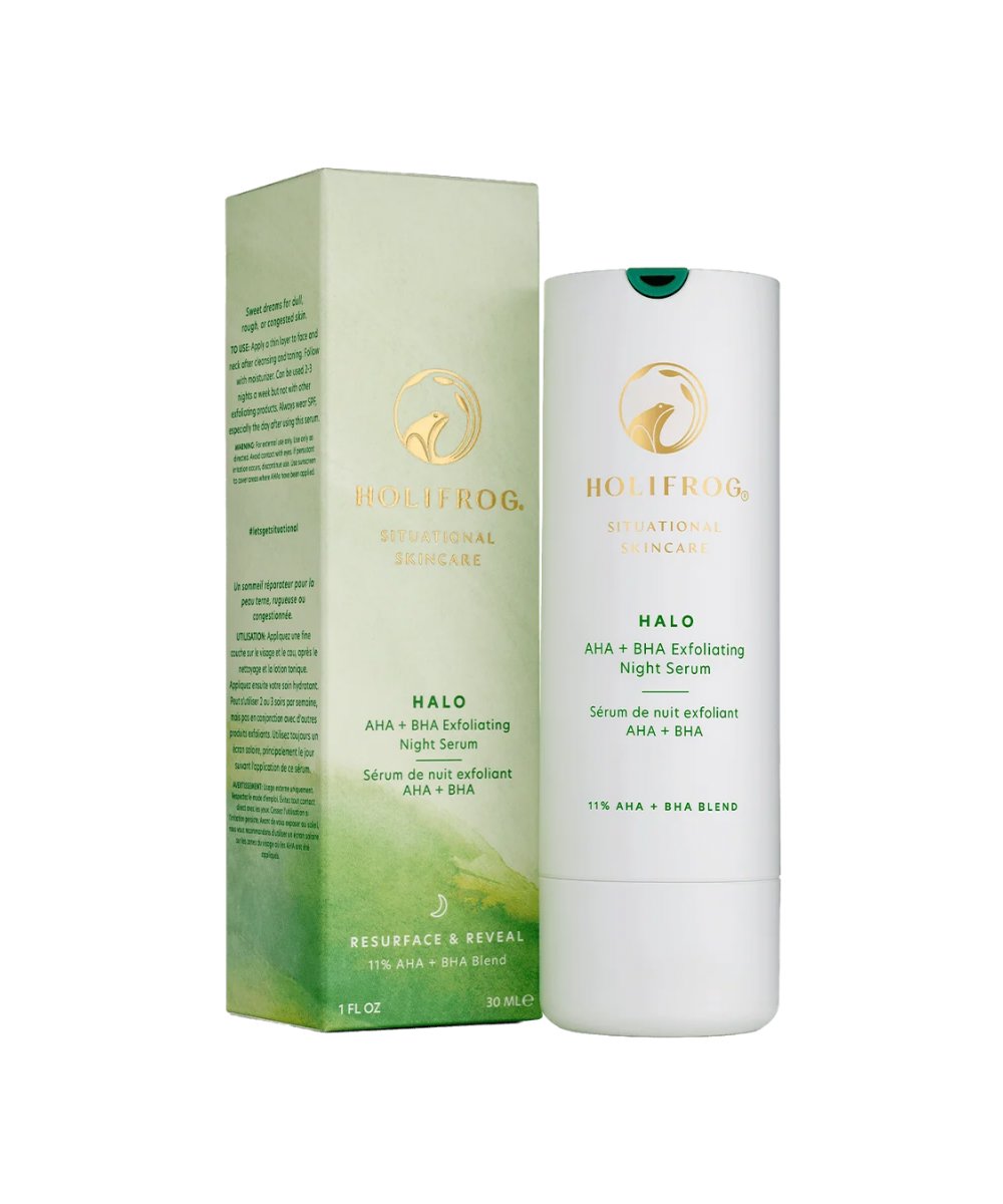 HoliFrog Halo AHA+BHA Evening Serum 