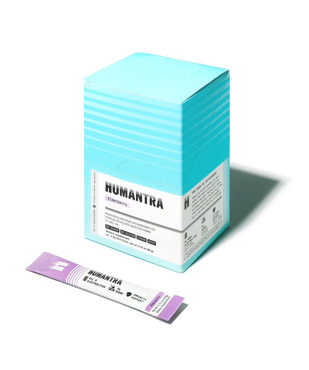 Humantra Elderberry Electrolyte Drink 