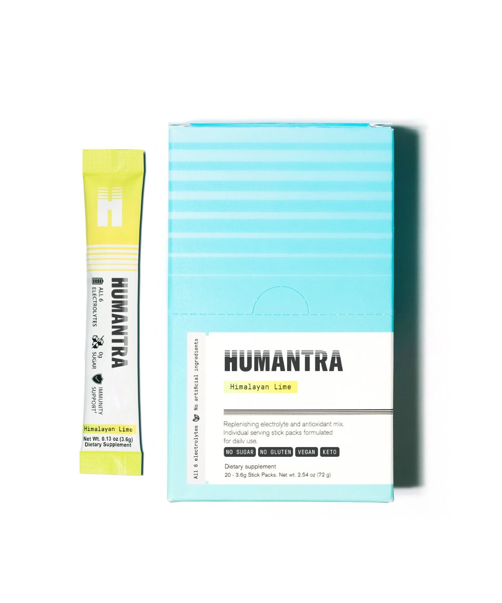 Buy Humantra Himalayan Lime Electrolyte Drink Online | Powder Beauty