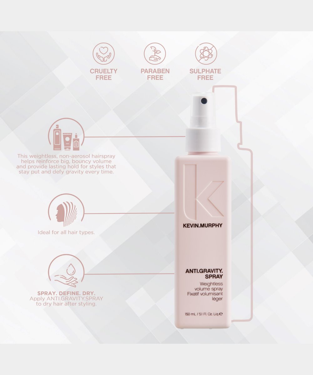 Kevin Murphy Anti Gravity Weightless Volumising Styling Hair Spray 