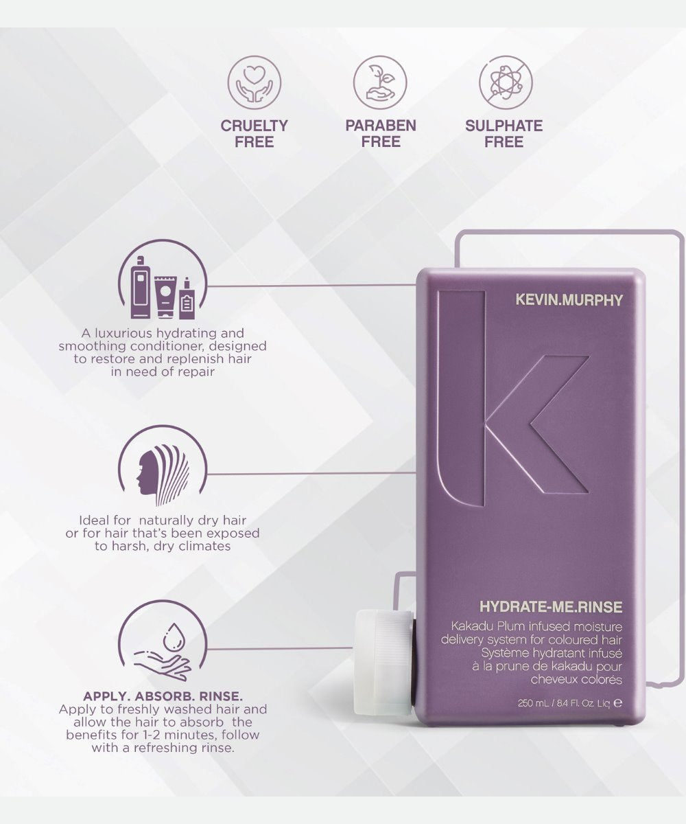 Kevin Murphy Hydrate Me Rinse Conditioner for Dry Hair 