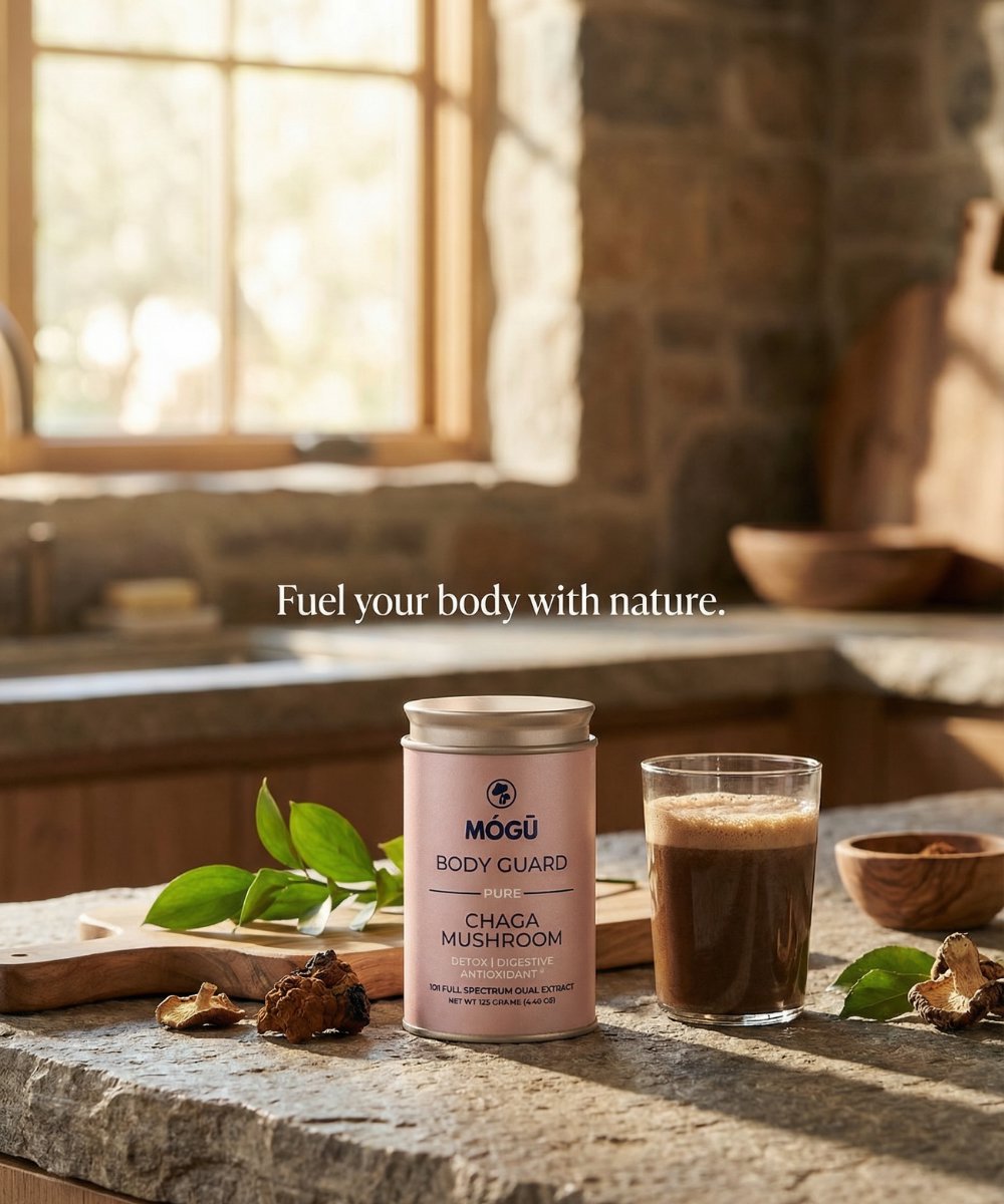 Mogu Mushrooms Body Guard Organic Chaga Mushroom 