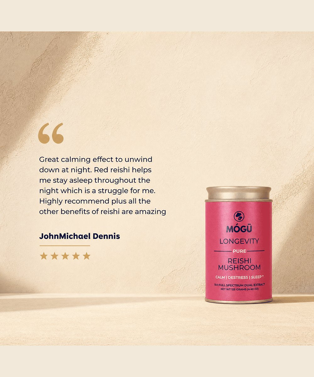 Mogu Mushrooms Longevity Organic Reishi Mushroom 
