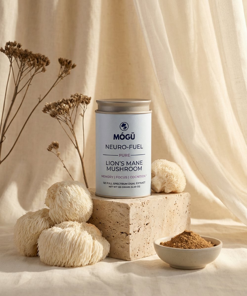 Mogu Mushrooms Neuro-Fuel Organic Lion's Mane Mushroom 