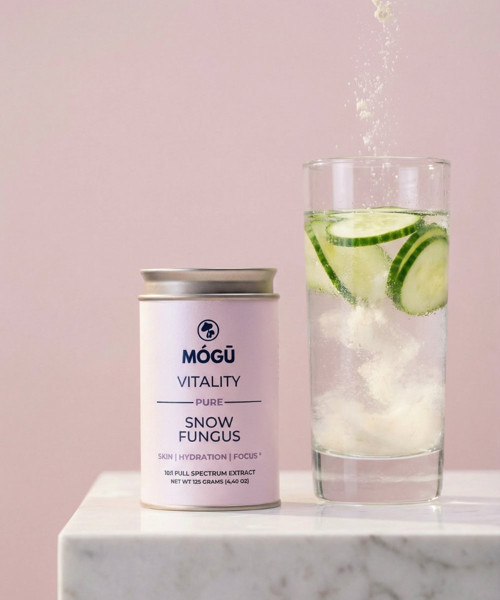 Mogu Mushrooms Vitality Organic Snow Fungus Mushroom 