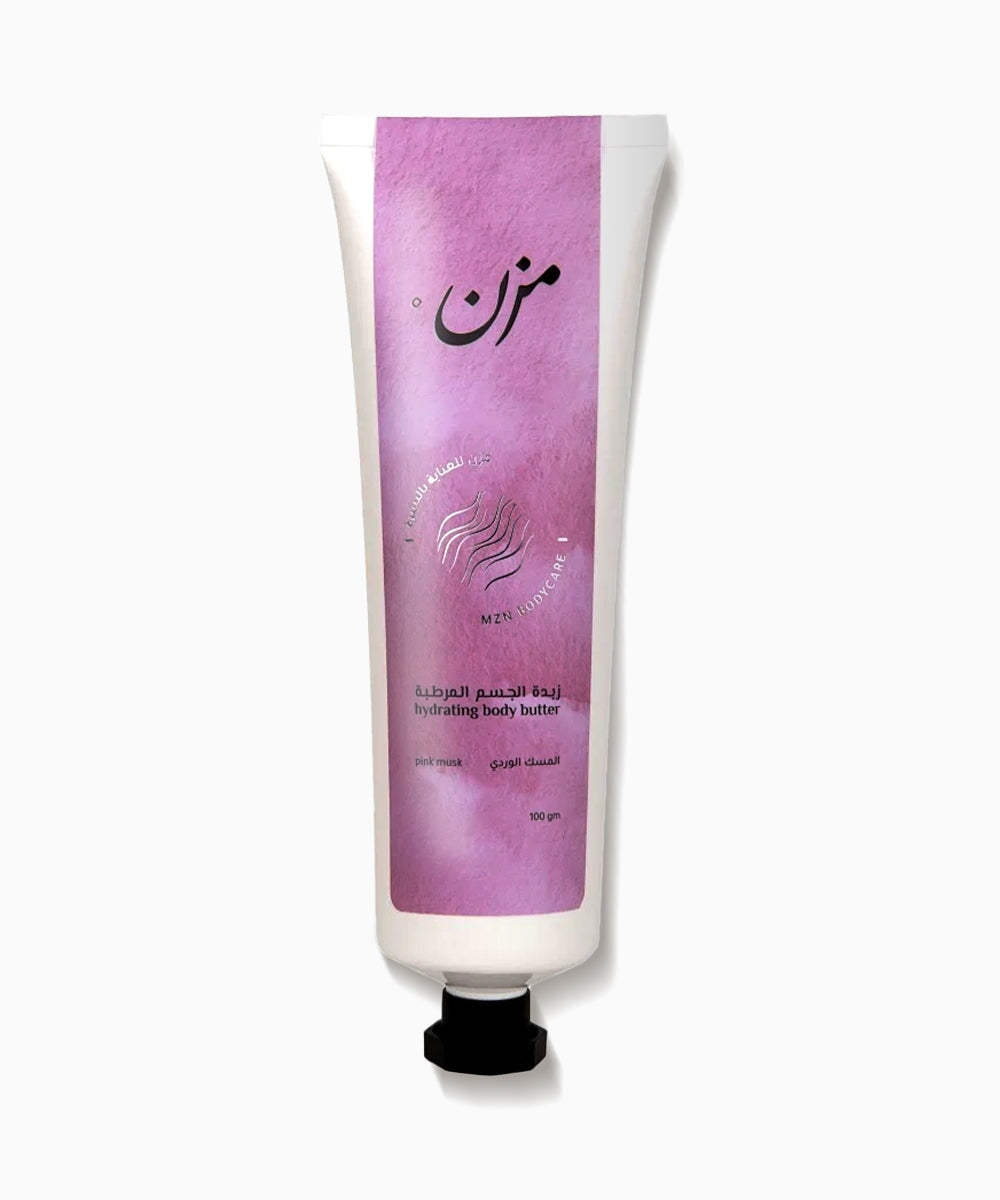 MZN Bodycare Hydrating Body Butter - Pink Musk 