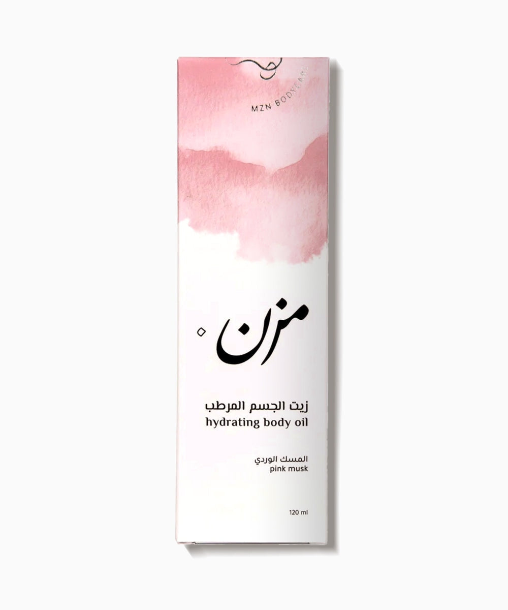 MZN Bodycare Hydrating Body Oil - Pink Musk 