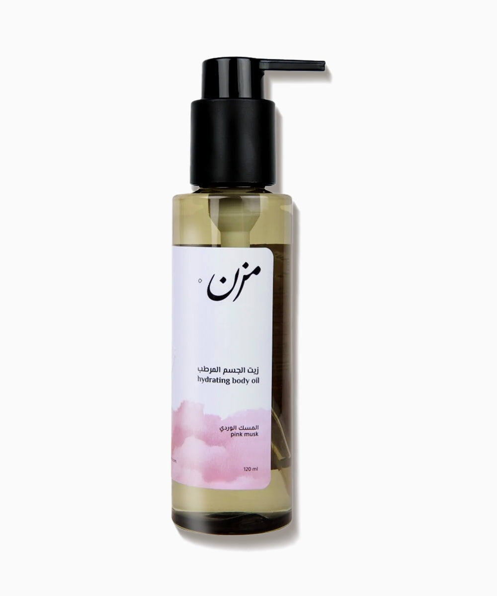 MZN Bodycare Hydrating Body Oil - Pink Musk 