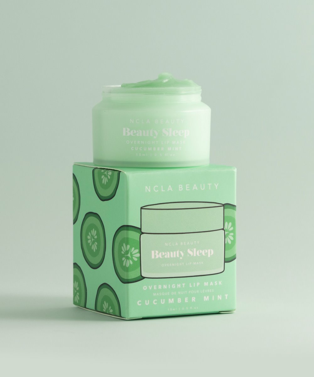 NCLA Beauty Beauty Sleep Cucumber Mint Lip Mask 