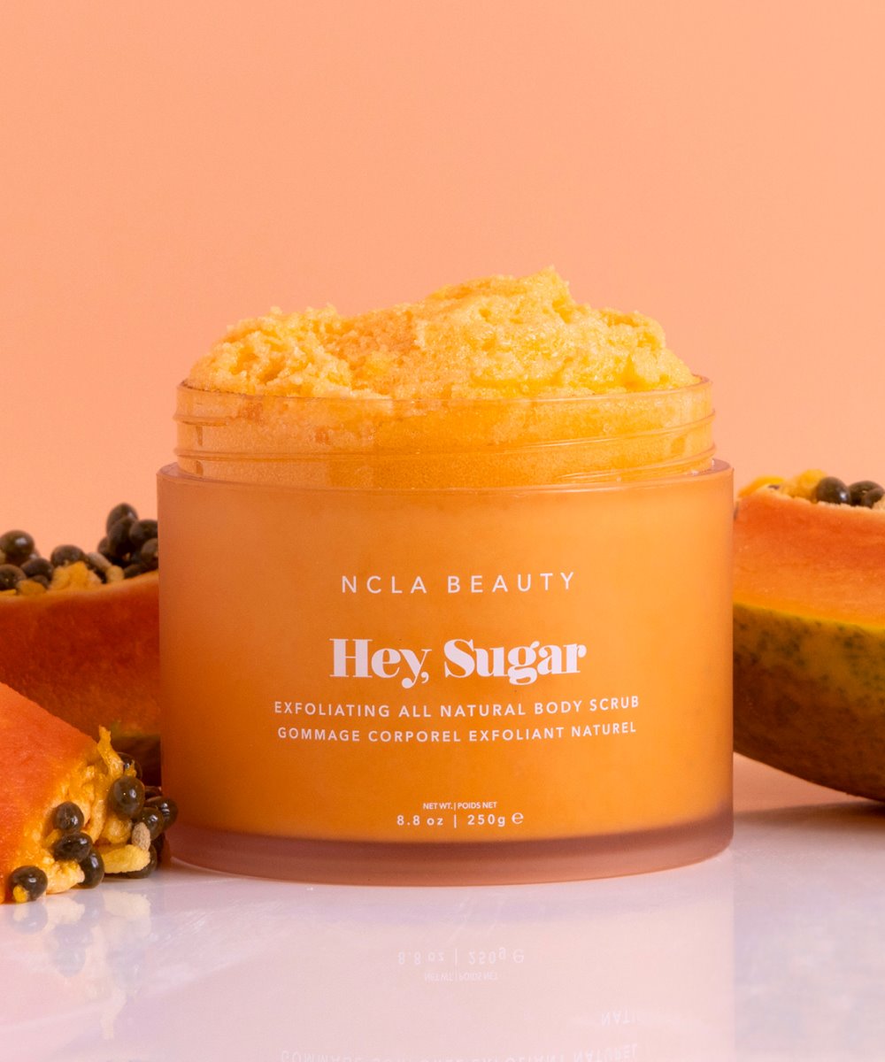 NCLA Beauty Hey Sugar Papaya Vanilla Body Scrub 