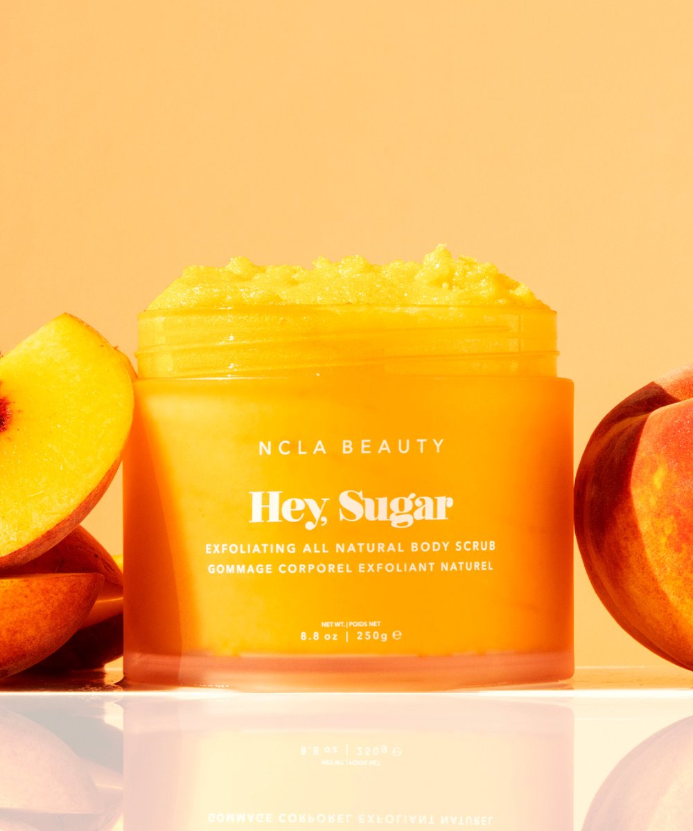 NCLA Beauty Hey Sugar Peach Body Scrub 