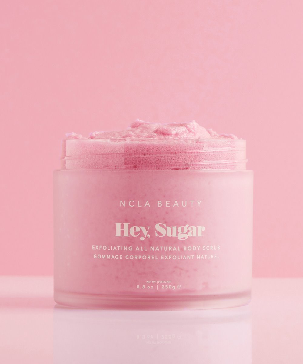 NCLA Beauty Hey Sugar Pink Champagne Body Scrub 