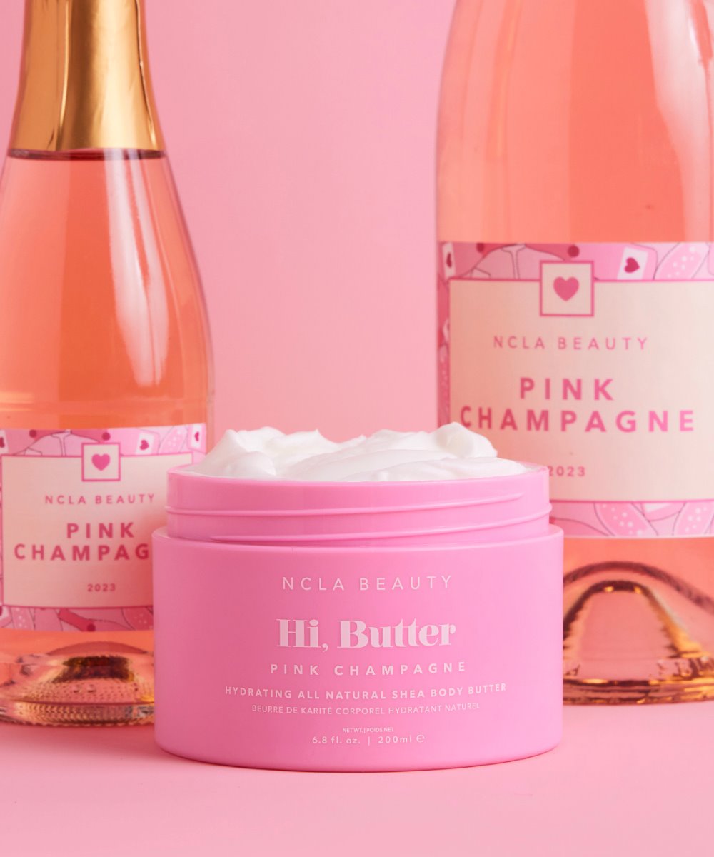 NCLA Beauty Hi Butter Pink Champagne Body Butter 