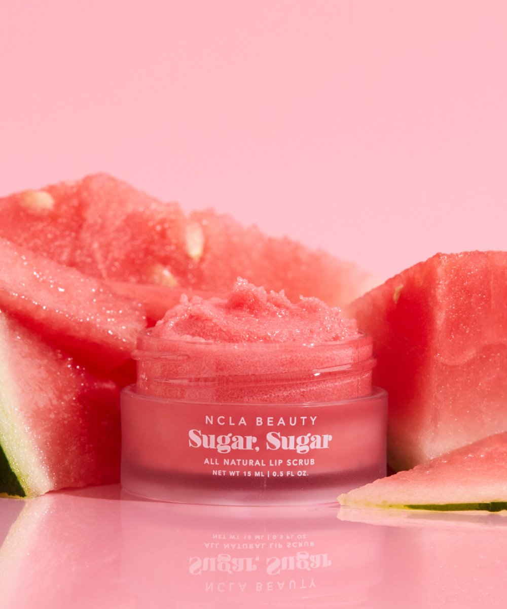 NCLA Beauty Sugar Sugar Watermelon Lip Scrub 