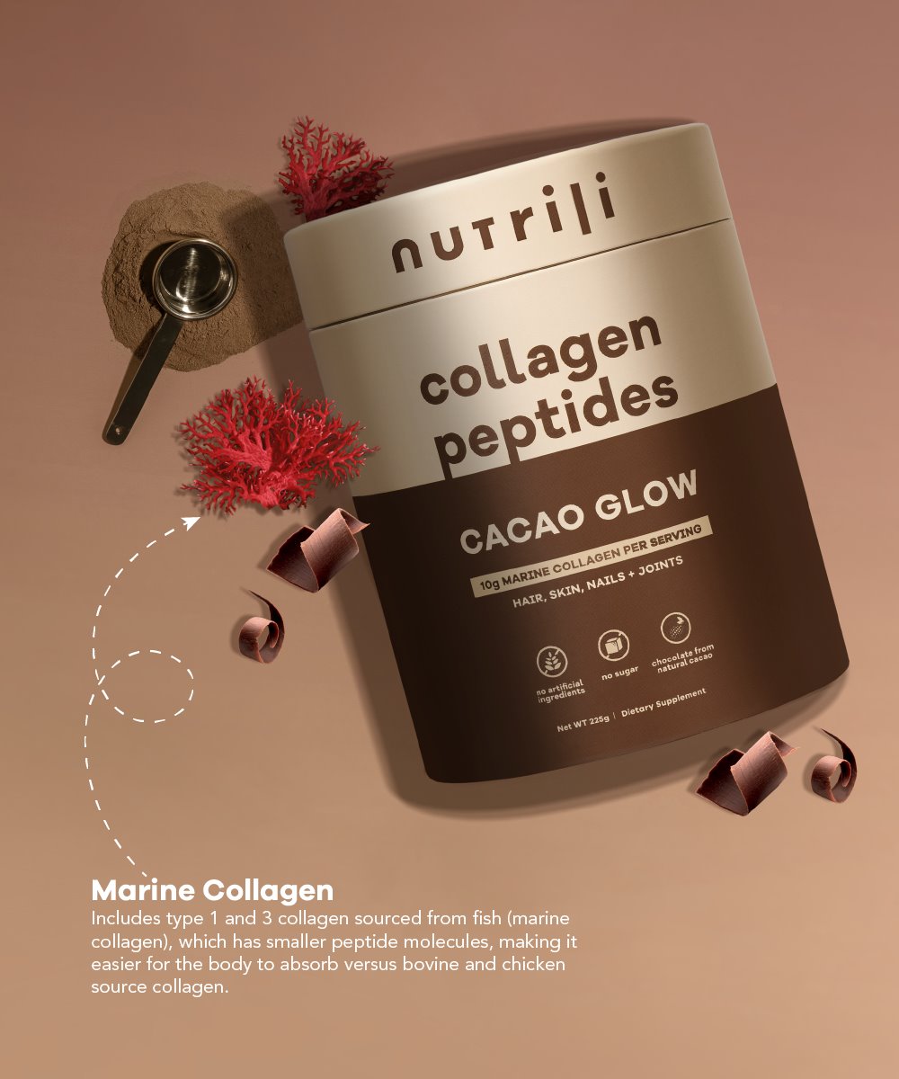 Nutrili Cacao Glow Collagen Peptides 