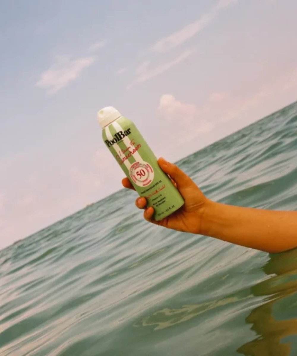 PoolBar London I Scream For Sunscreen - Broad Spectrum SPF 50 / 150ML Clear Sunscreen Spray 