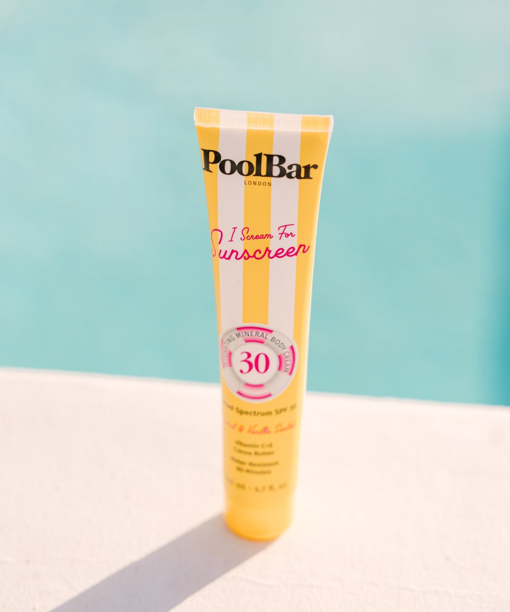 PoolBar London I Scream For Sunscreen - Mineral Body Broad Spectrum SPF 30 Sunscreen 